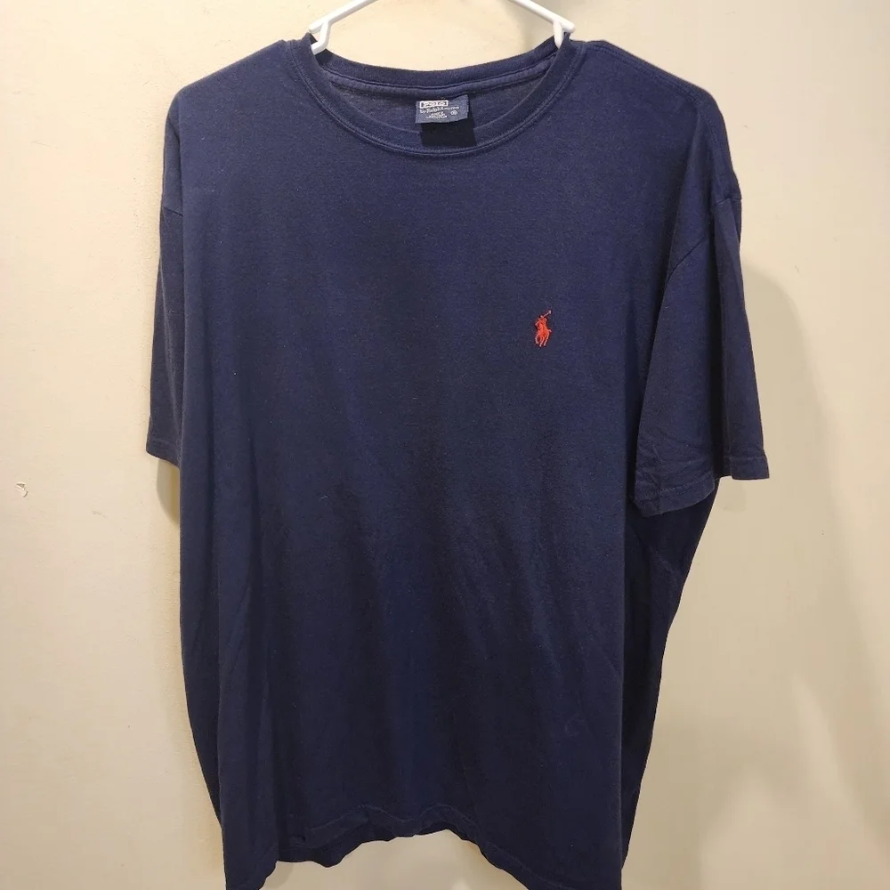 Polo by Ralph Lauren Men's Navy Blue Short Sleeves Tshirt Size M
